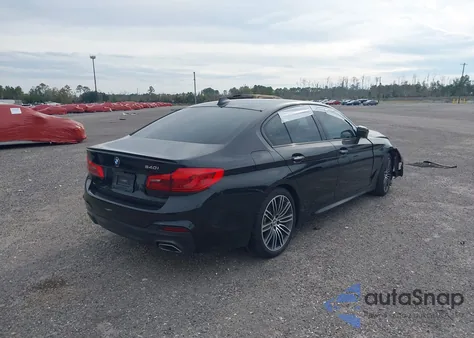 2018 BMW 540I из США, поврежденный, VIN WBAJE5C51JG917867